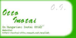 otto inotai business card